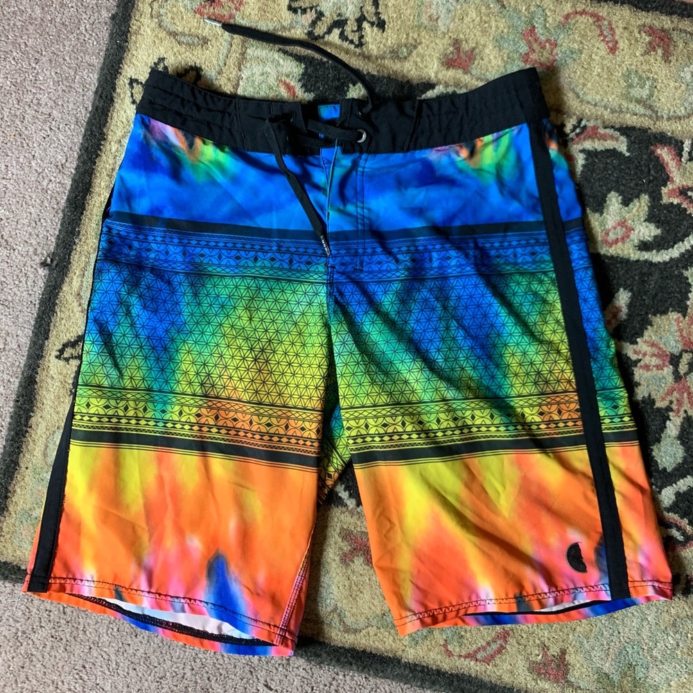 Sz 29-30 Platinum Billabong Board Swim Surf Shorts - Picture 1 of 10